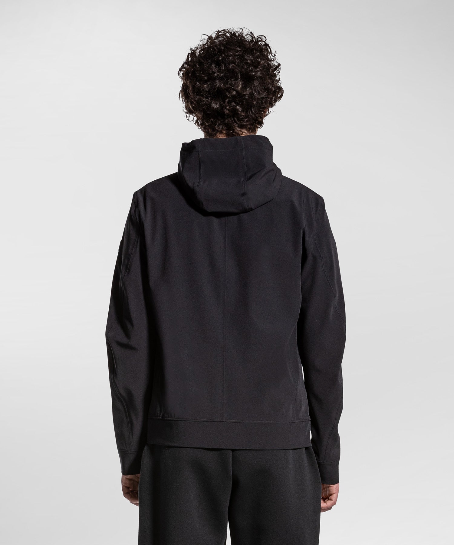 Bomber Liscio Regular Fit / Nero - Ideal Moda