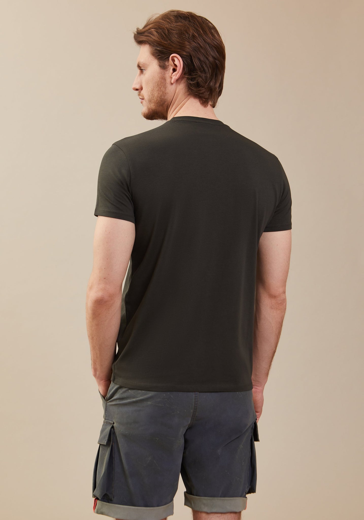 T-shirt in jersey / Verde - Ideal Moda