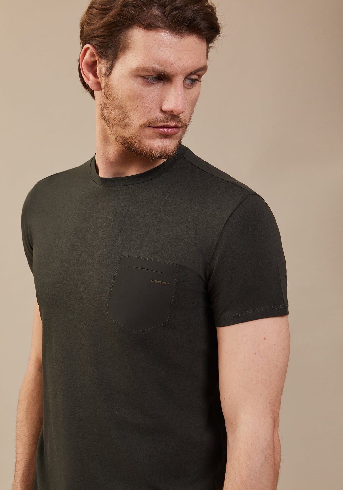 T-shirt in jersey / Verde - Ideal Moda