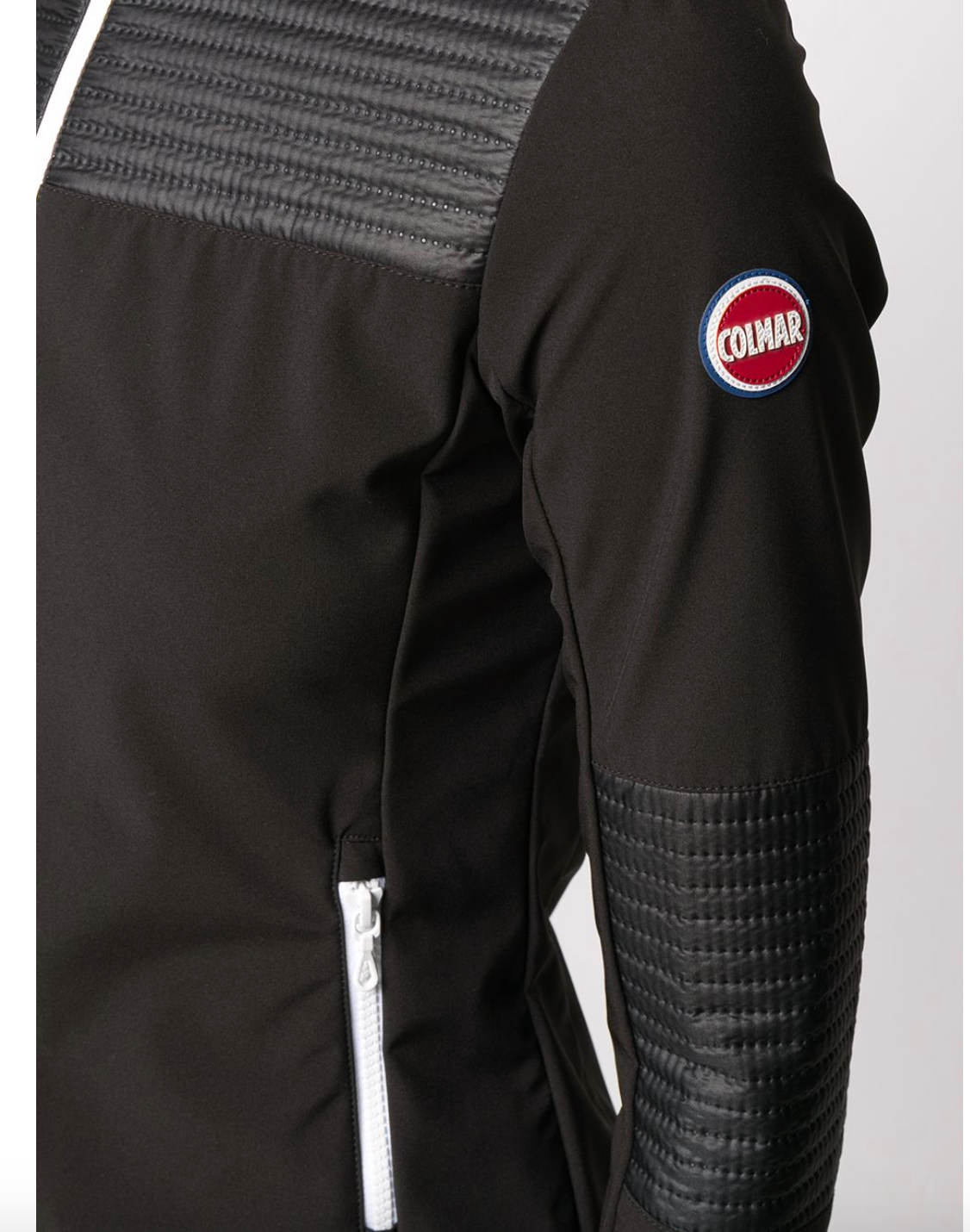 Giacca sportiva con zip  / Nero - Ideal Moda