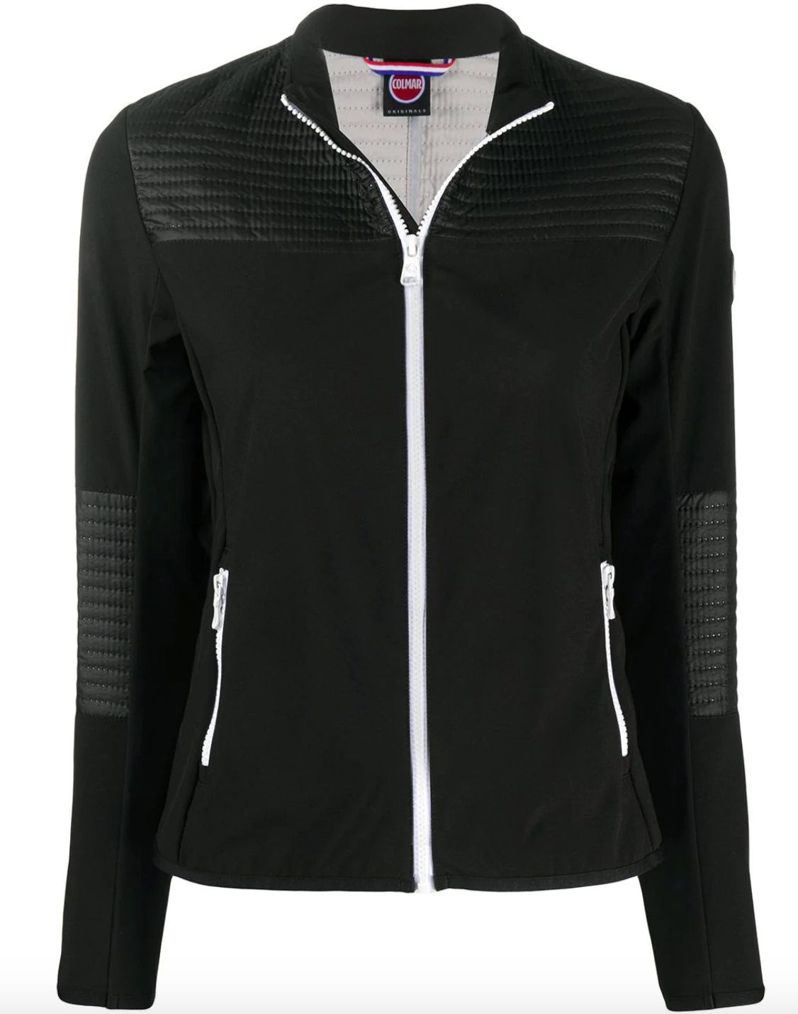 Giacca sportiva con zip  / Nero - Ideal Moda