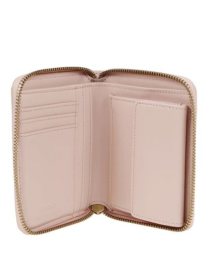 Portafoglio Pinko con Zip / Cipria - Ideal Moda