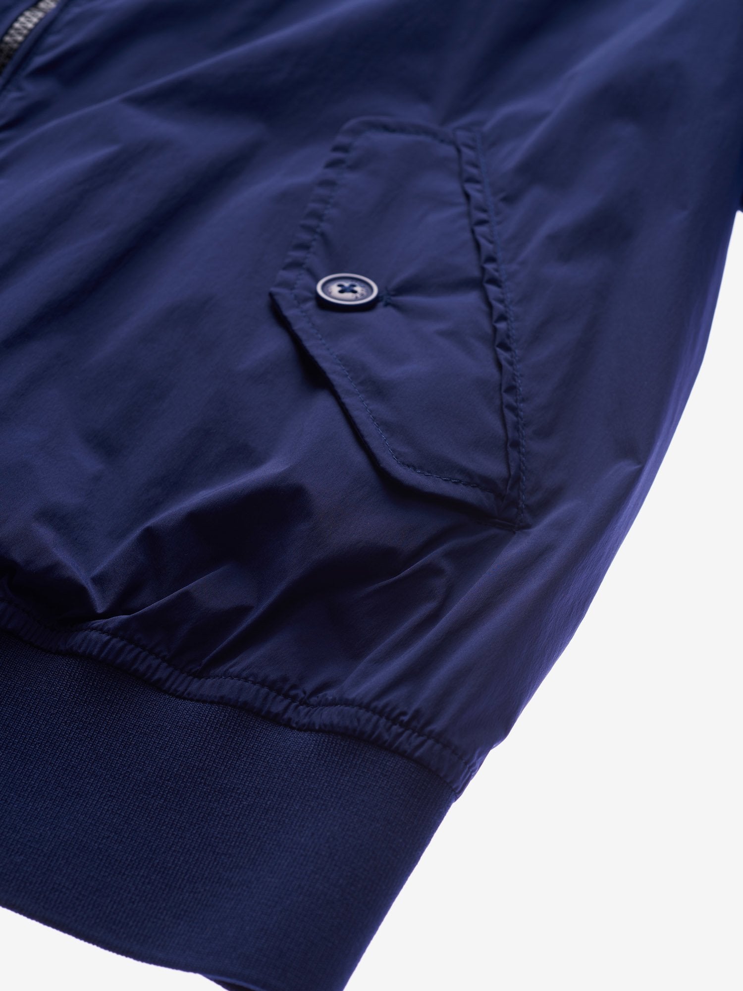 Giubbino sfoderato opaco hodgson / Blu - Ideal Moda