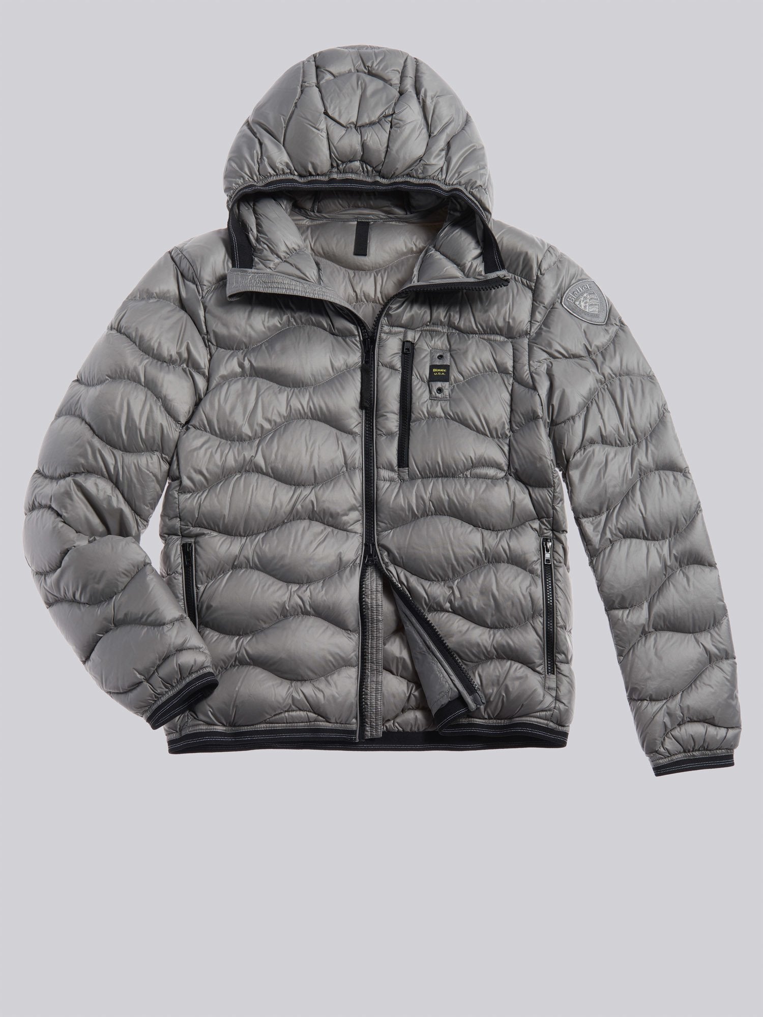 Piumino A Onde Roy / Grigio - Ideal Moda