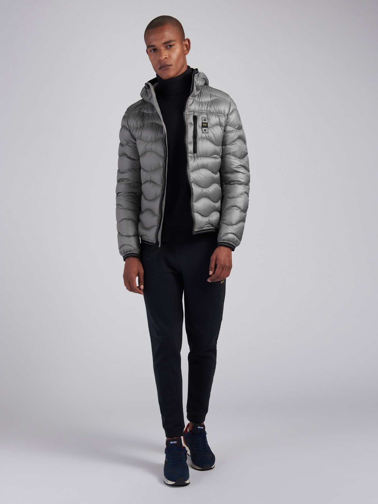Piumino A Onde Roy / Grigio - Ideal Moda