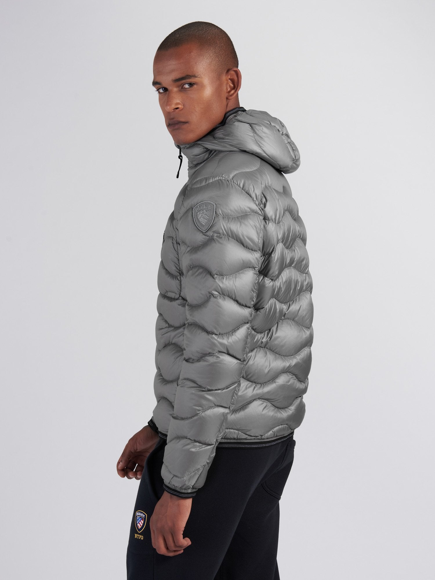 Piumino A Onde Roy / Grigio - Ideal Moda