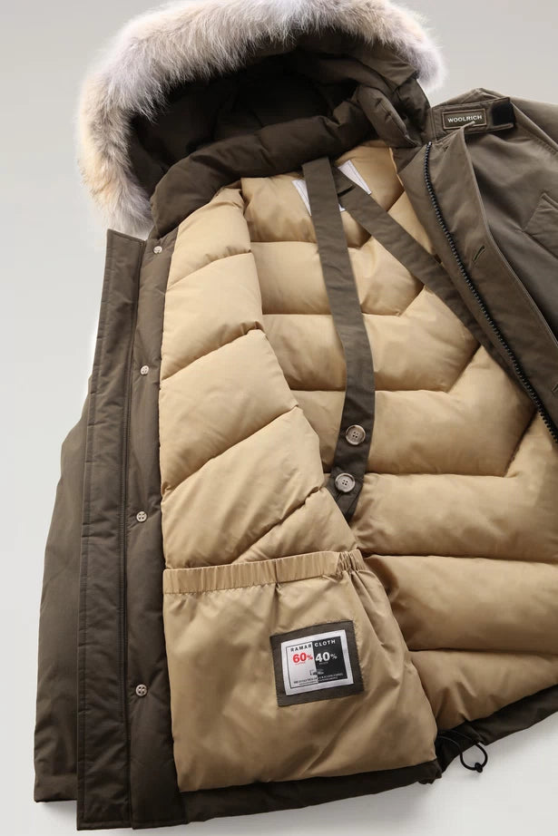 Arctic Anorak Parka Woolrich / Verde - Ideal Moda