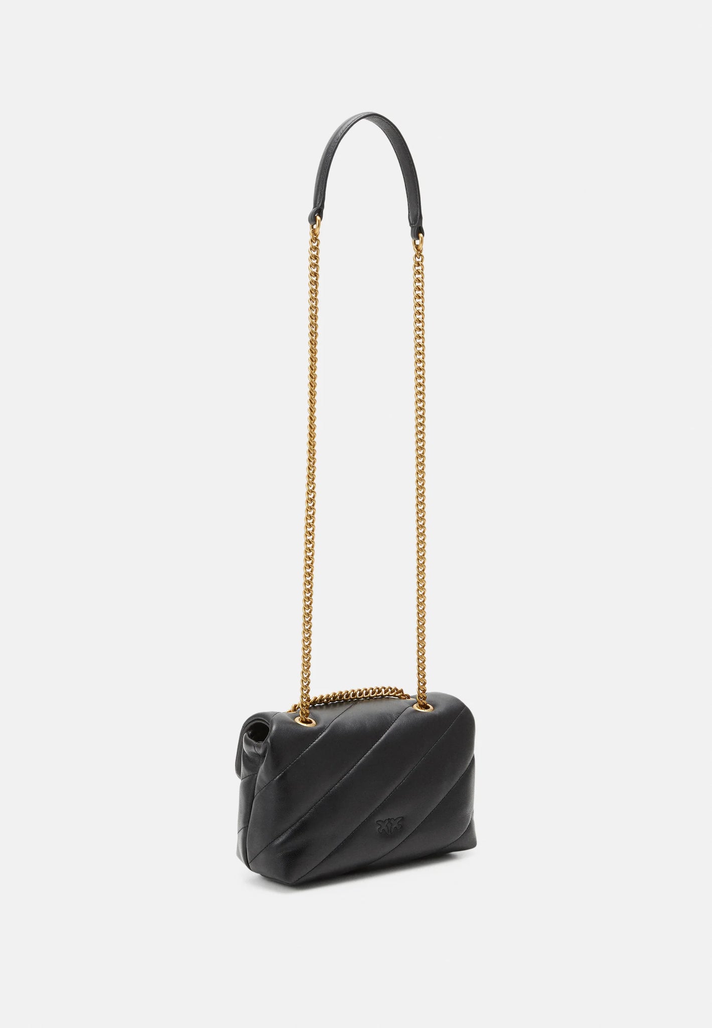 Borsa Pinko Mini Love Puff Maxi Quilt / Nero - Ideal Moda