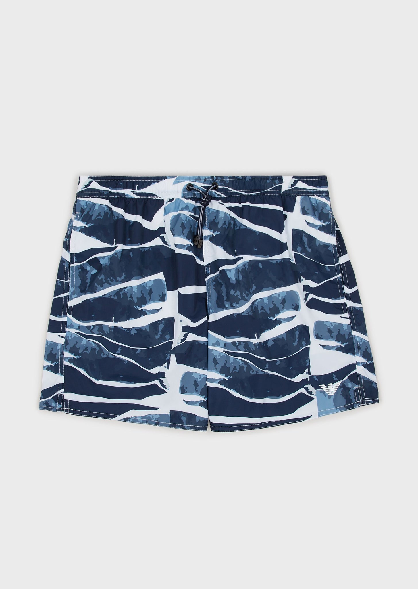Costume boxer motivo animalier / Blu - Ideal Moda
