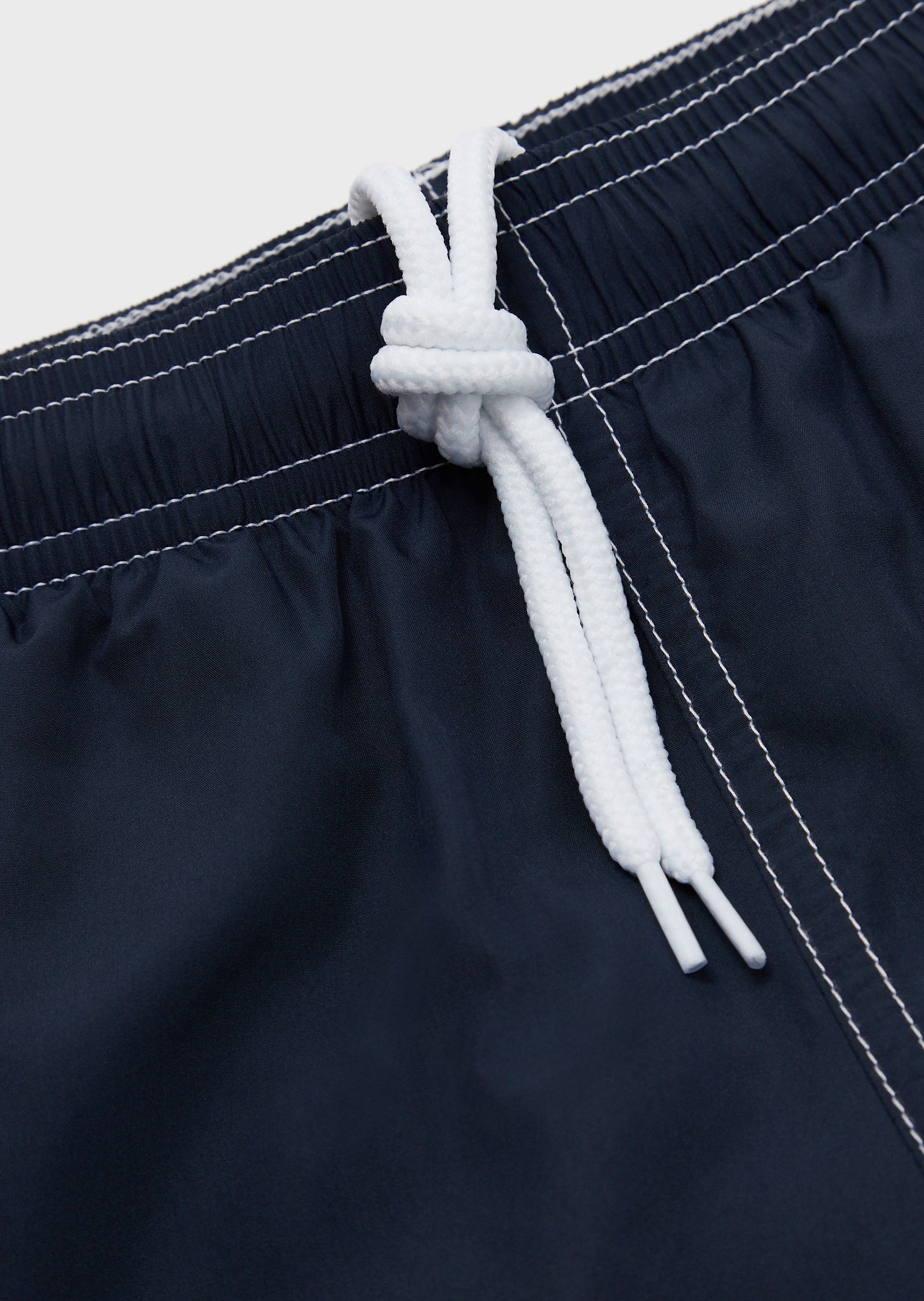 Costume boxer packable con logo / Blu - Ideal Moda