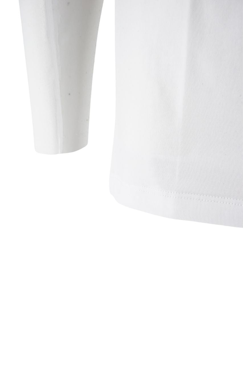 T-Shirt Daniele Fiesoli Girocollo / Bianco - Ideal Moda
