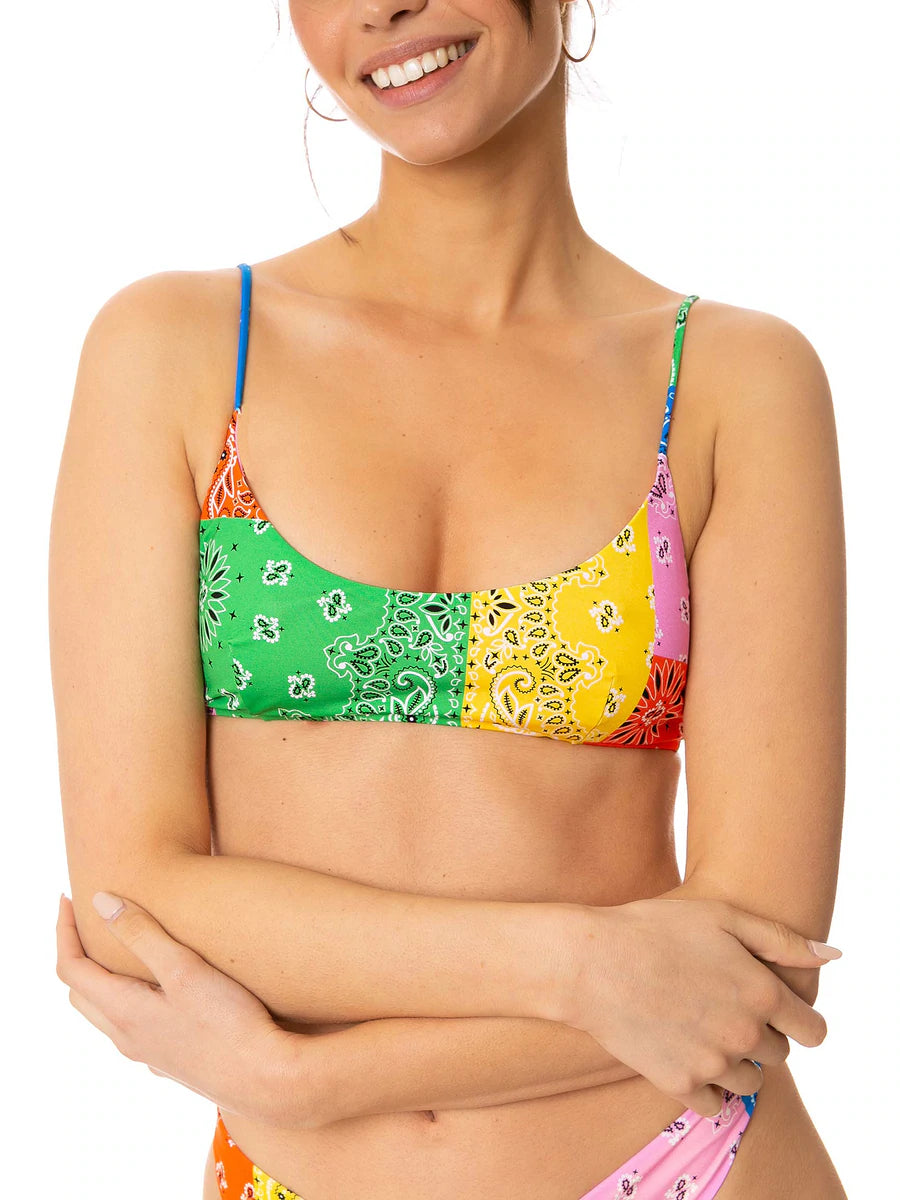 Bikini Bralette Mc2 Saint Barth / Multicolor - Ideal Moda