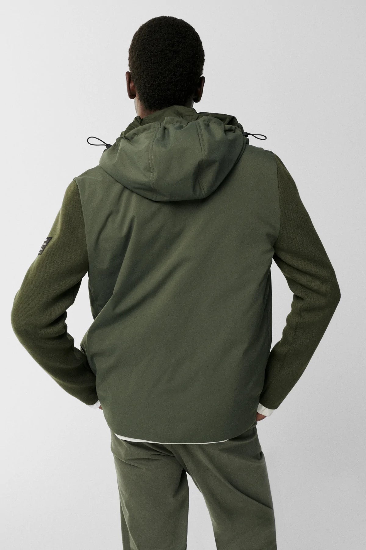 Maglia Bimateriale Ecoalf / Verde - Ideal Moda