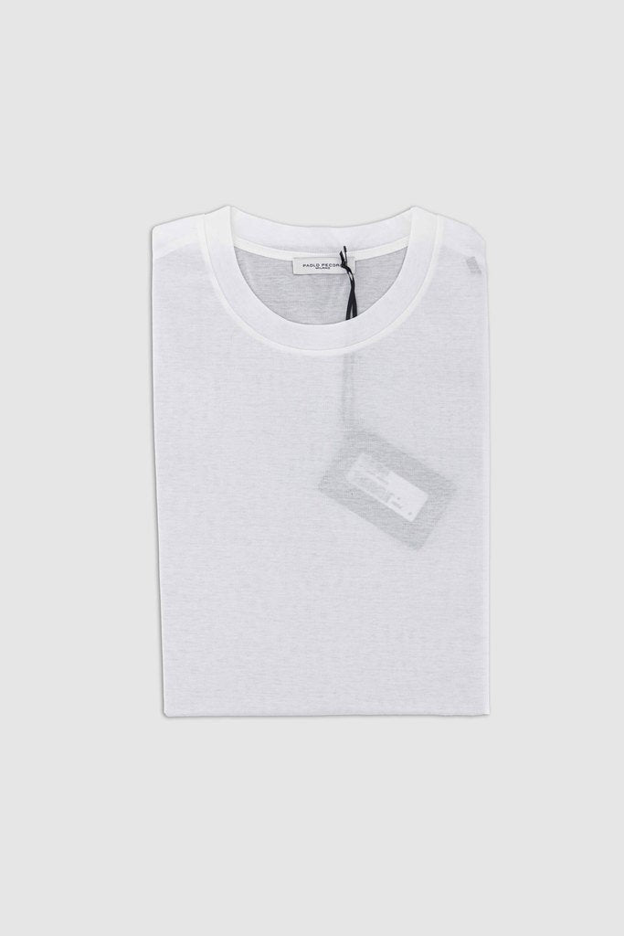 T-shirt basic / Bianco - Ideal Moda