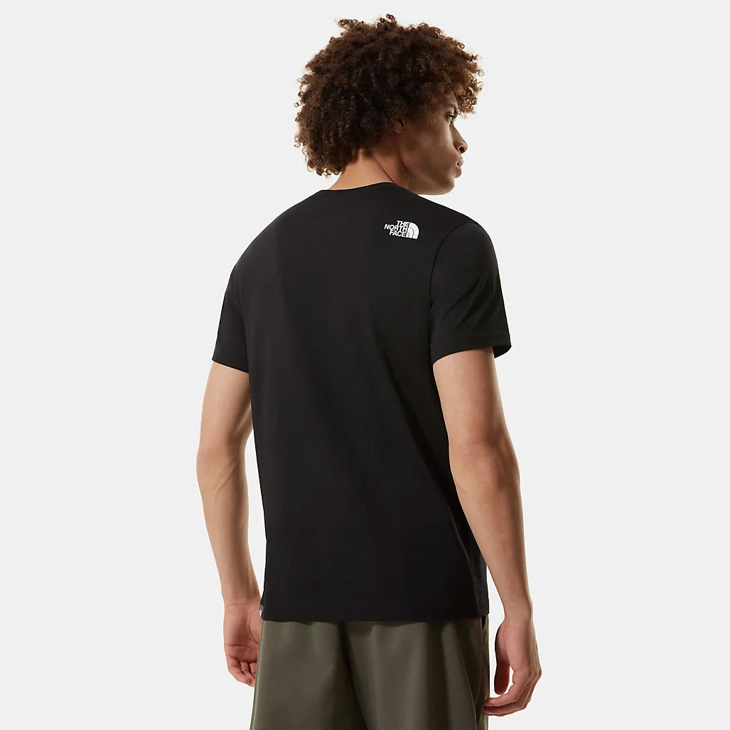 T-Shirt Uomo Woodcut Dome / Nero - Ideal Moda