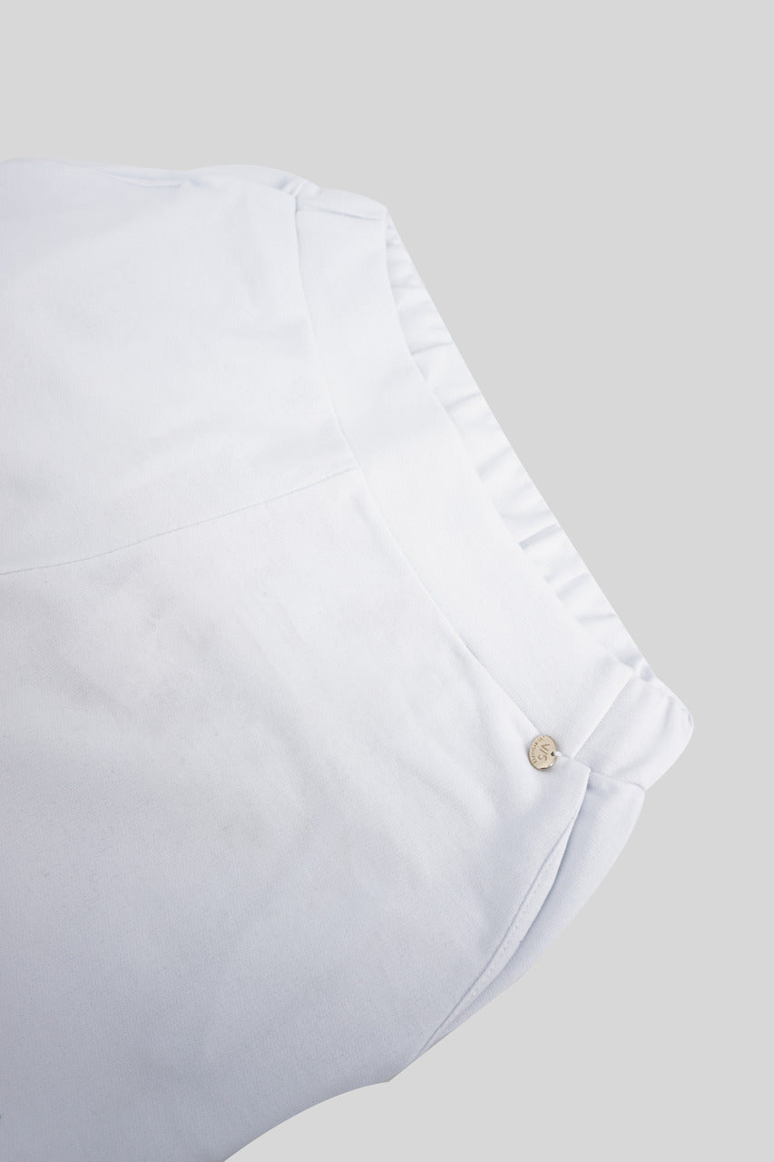 Pantalone in tuta / Bianco - Ideal Moda