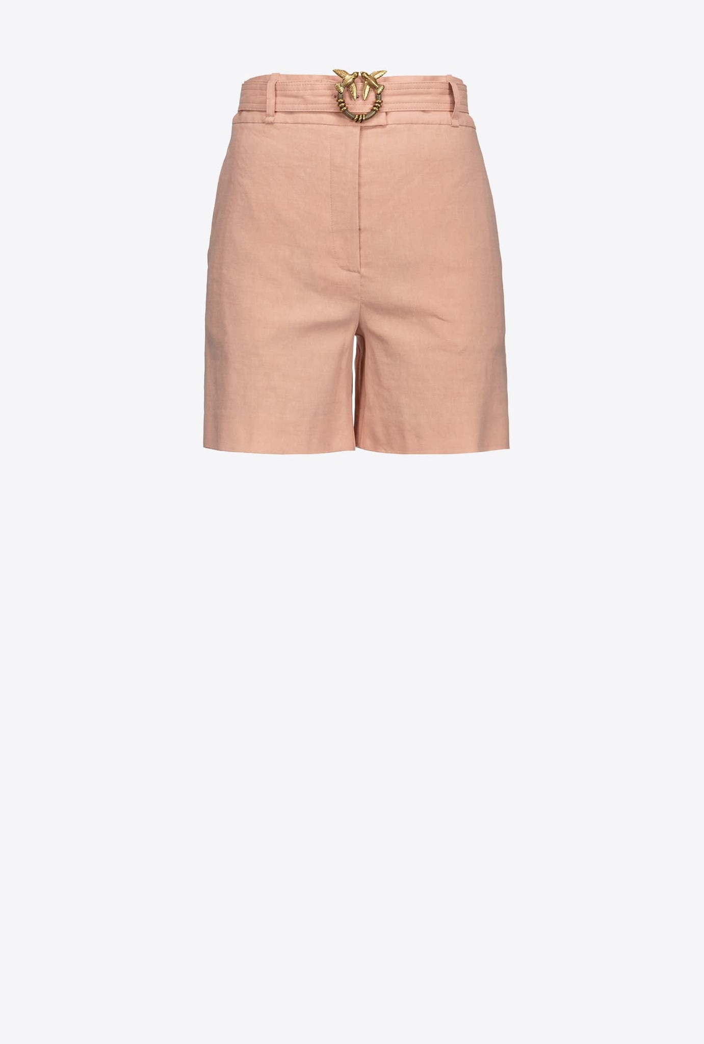 Pantaloncino Pinko con Cintura / Rosa - Ideal Moda
