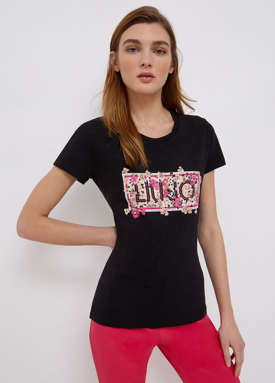 T-Shirt Liu Jo / Nero - Ideal Moda