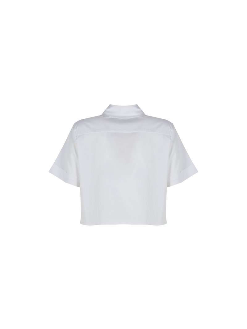Camicia JIJIL cropped / Bianco - Ideal Moda