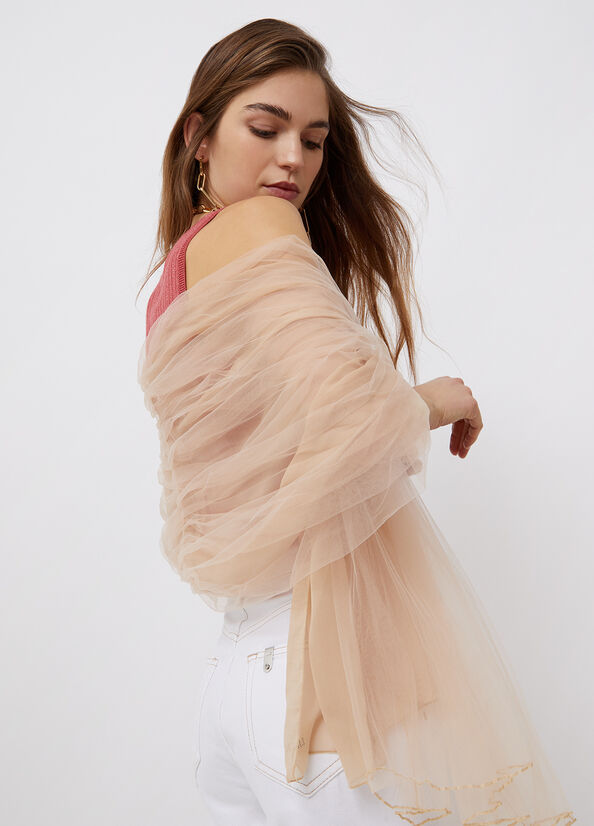 Stola Liu Jo in Tulle / Rosa - Ideal Moda