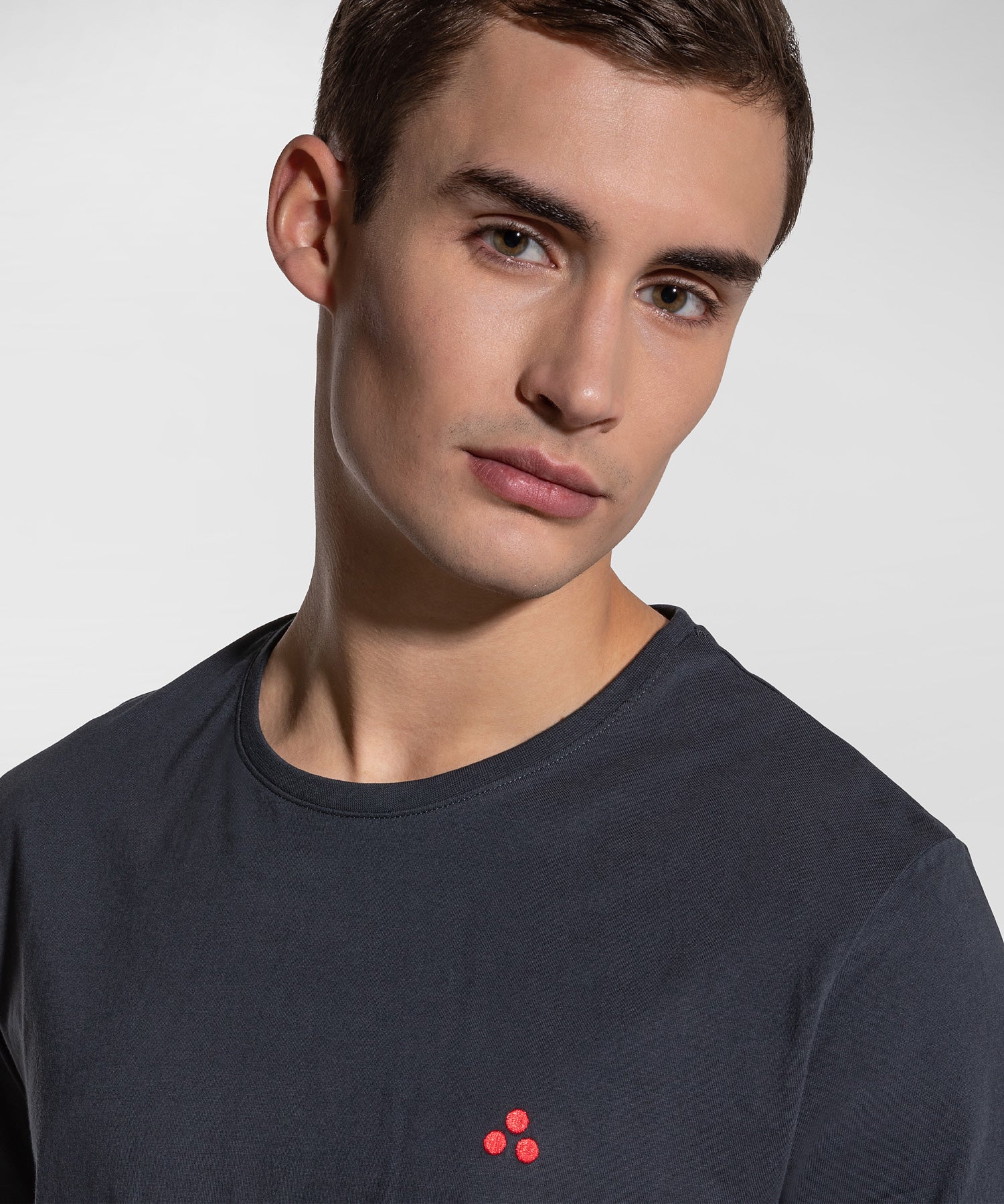 T-Shirt con Stampa / Blu - Ideal Moda