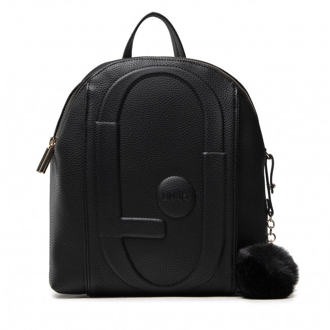 Zaino Liu Jo con Logo / Nero - Ideal Moda