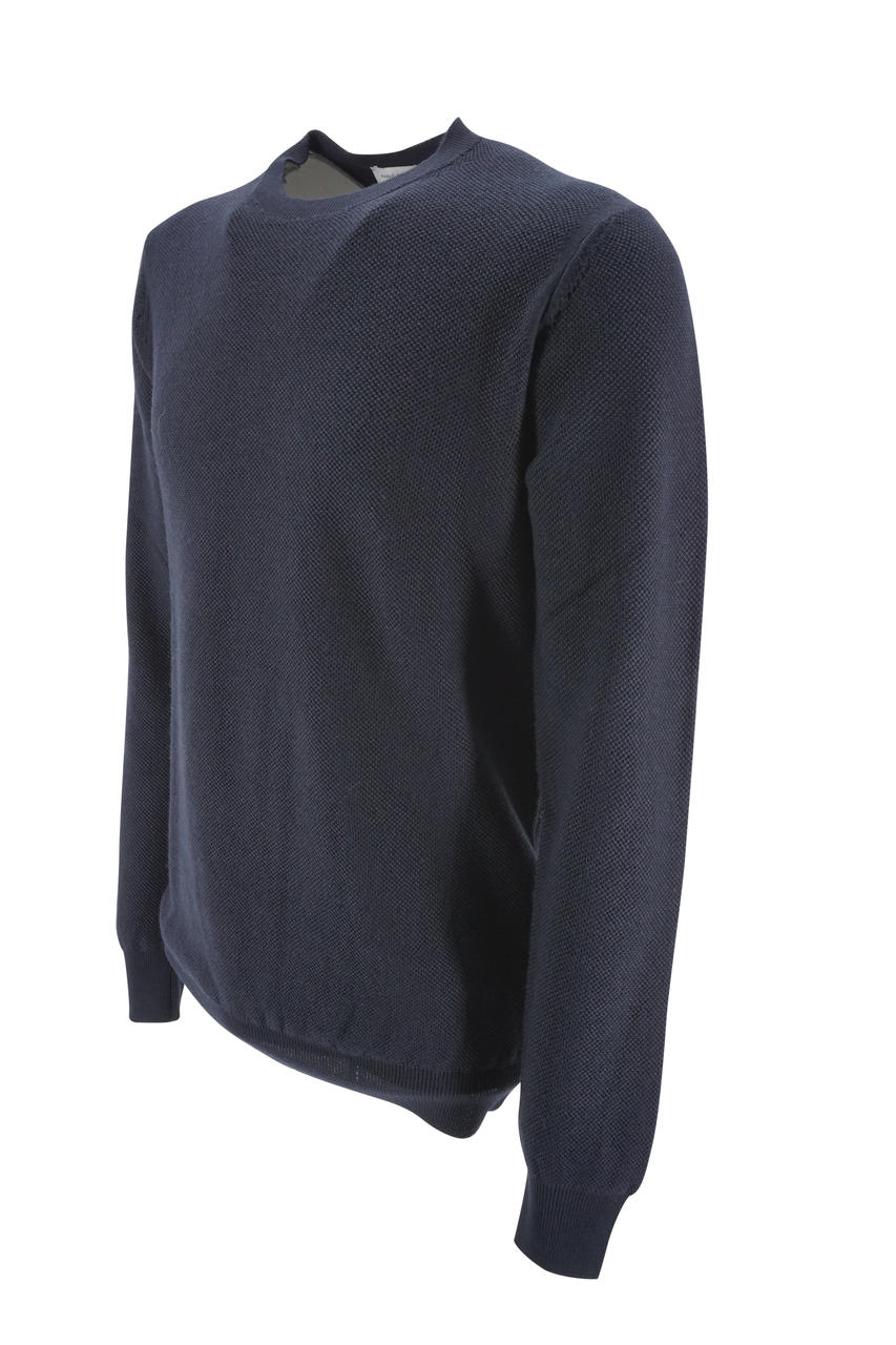 Maglia Paolo Pecora tramata / Blu - Ideal Moda