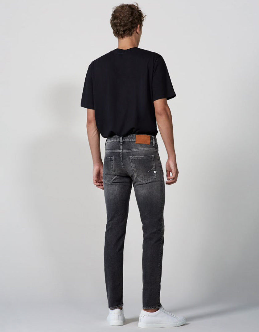 Jeans a vita regolare / Grigio - Ideal Moda