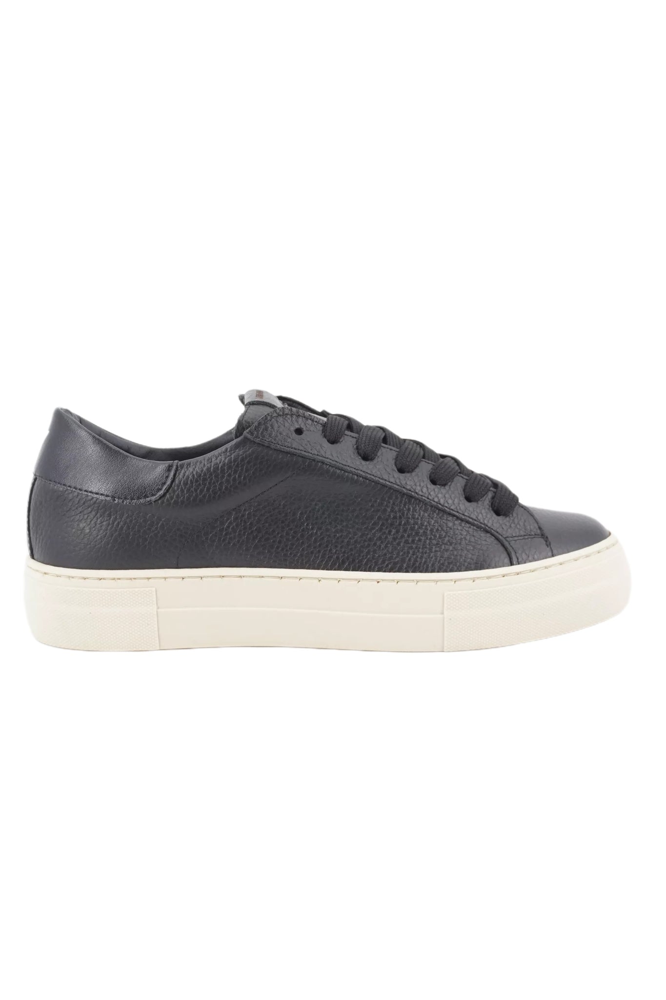 Sneaker in Pelle Lemhann / Nero - Ideal Moda