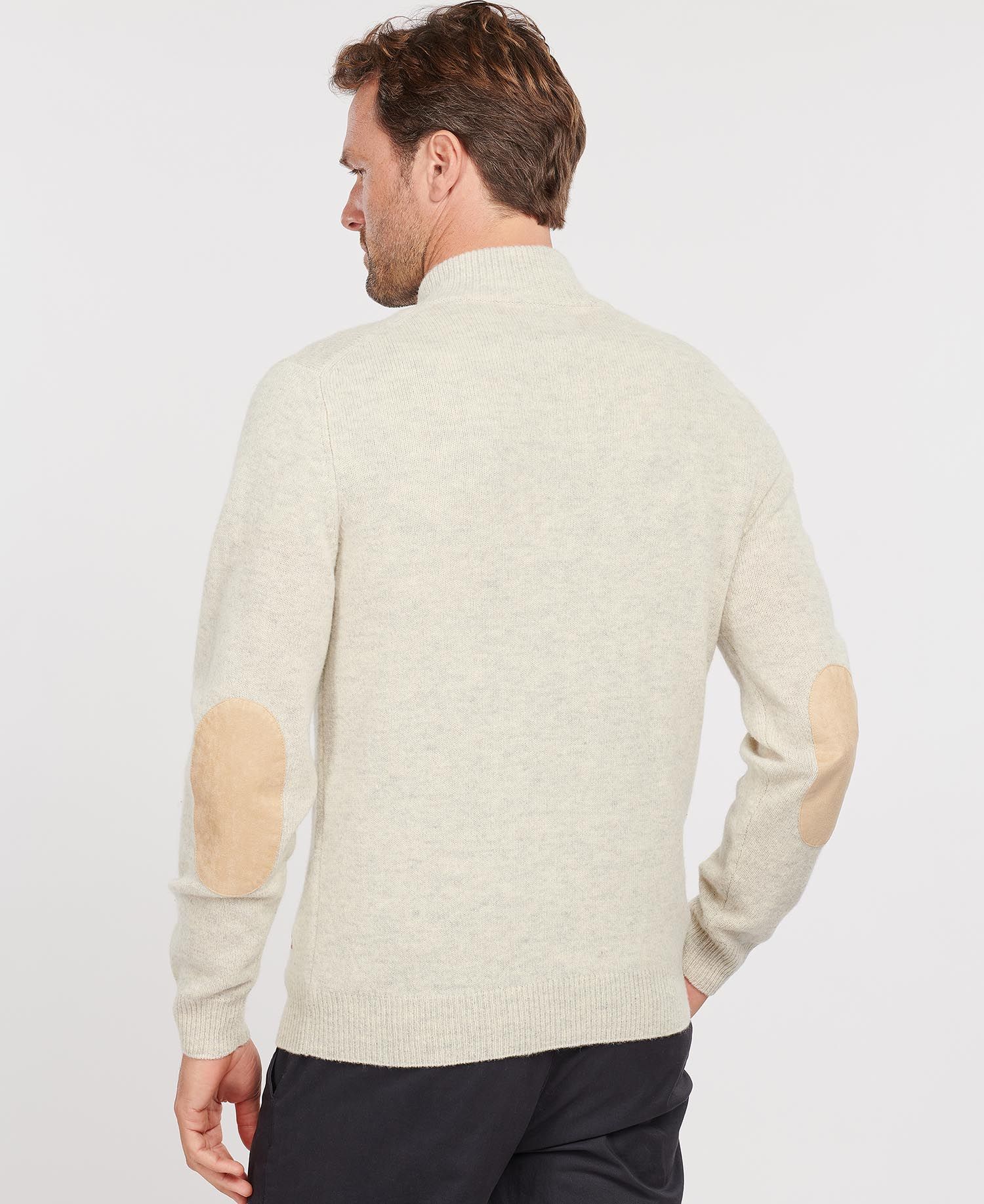Maglia Mezza Zip Barbour / Beige - Ideal Moda