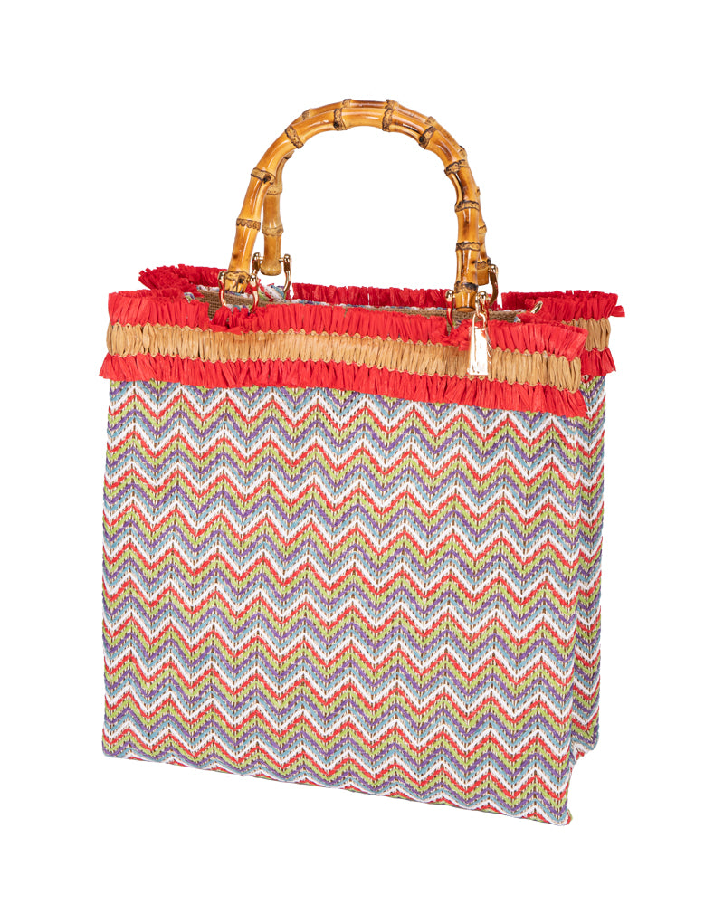Borsa La Milanese Summer Small / Rosso - Ideal Moda
