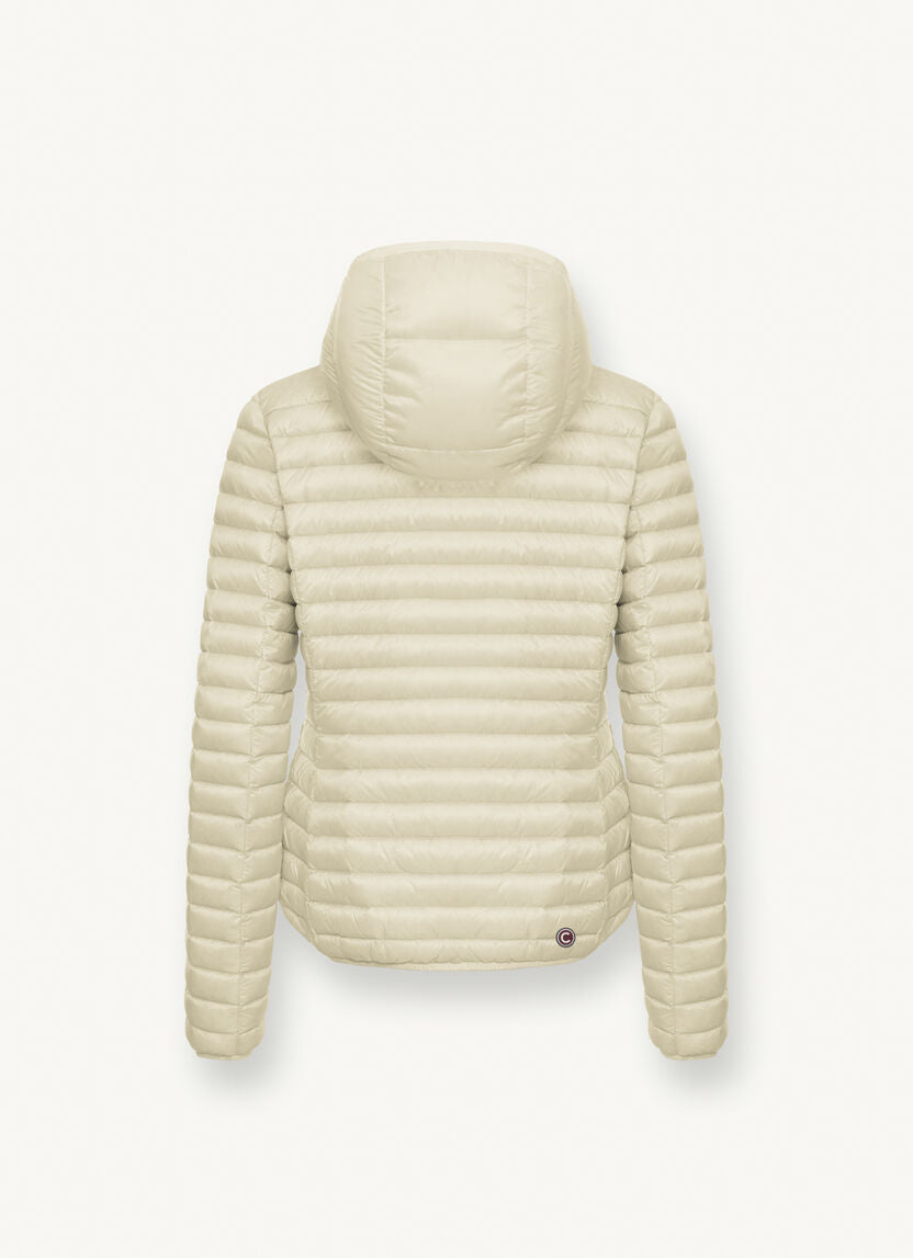 Piumino da Donna con Cappuccio Colmar / Beige - Ideal Moda