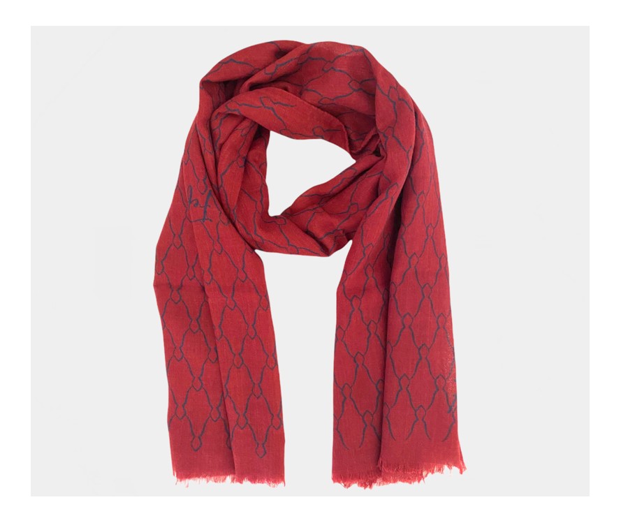 Sciarpa Fefè in Lana / Bordeaux - Ideal Moda