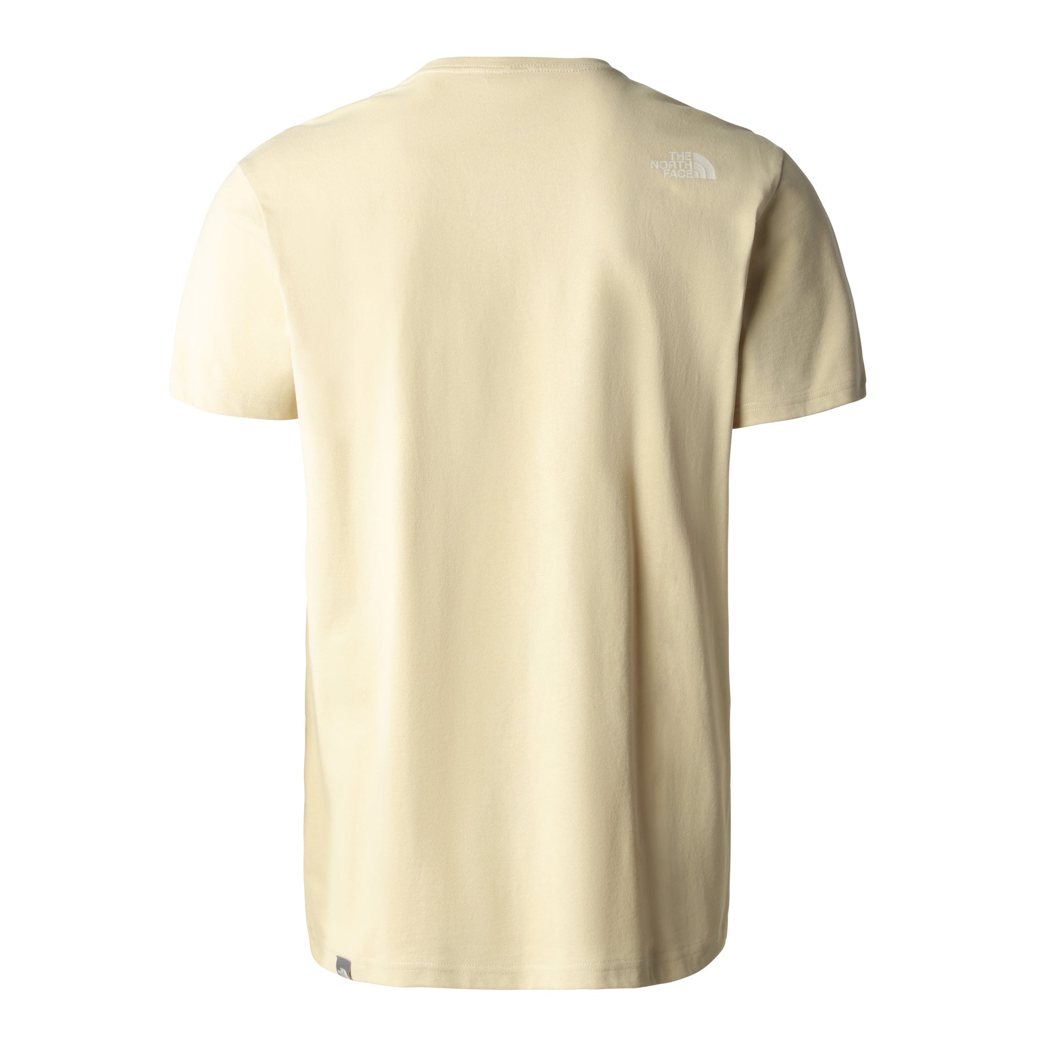 T-Shirt Woodcut Dome con Logo The North Face / Beige - Ideal Moda
