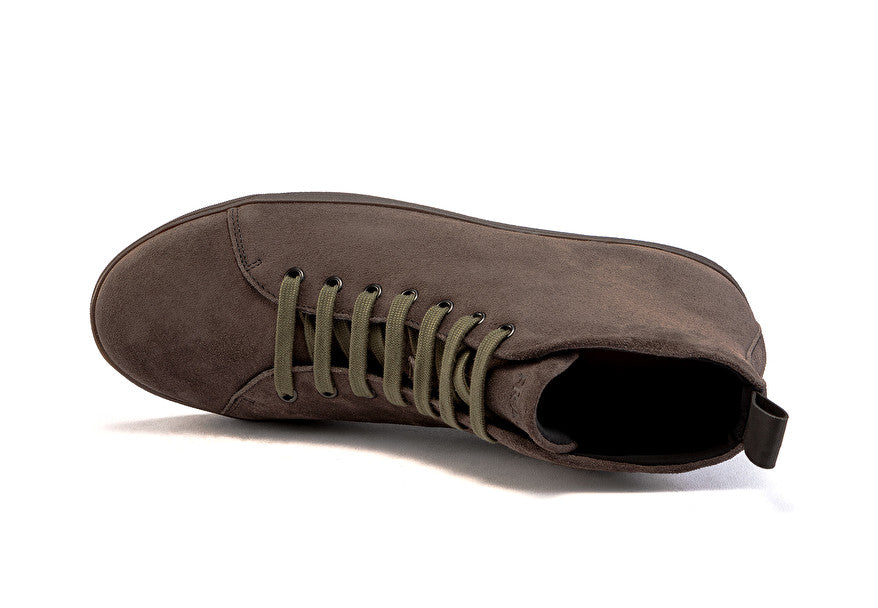 Polacchino con suola ecostenibile / Marrone - Ideal Moda