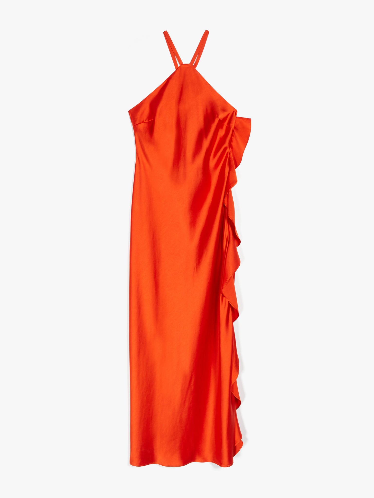 Abito in Raso Max Mara / Arancione - Ideal Moda