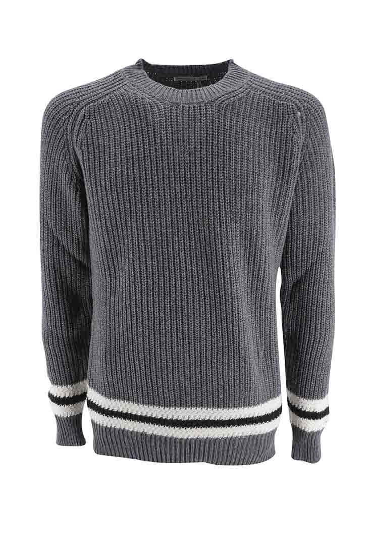 Maglia Daniele Alessandrini / Grigio - Ideal Moda