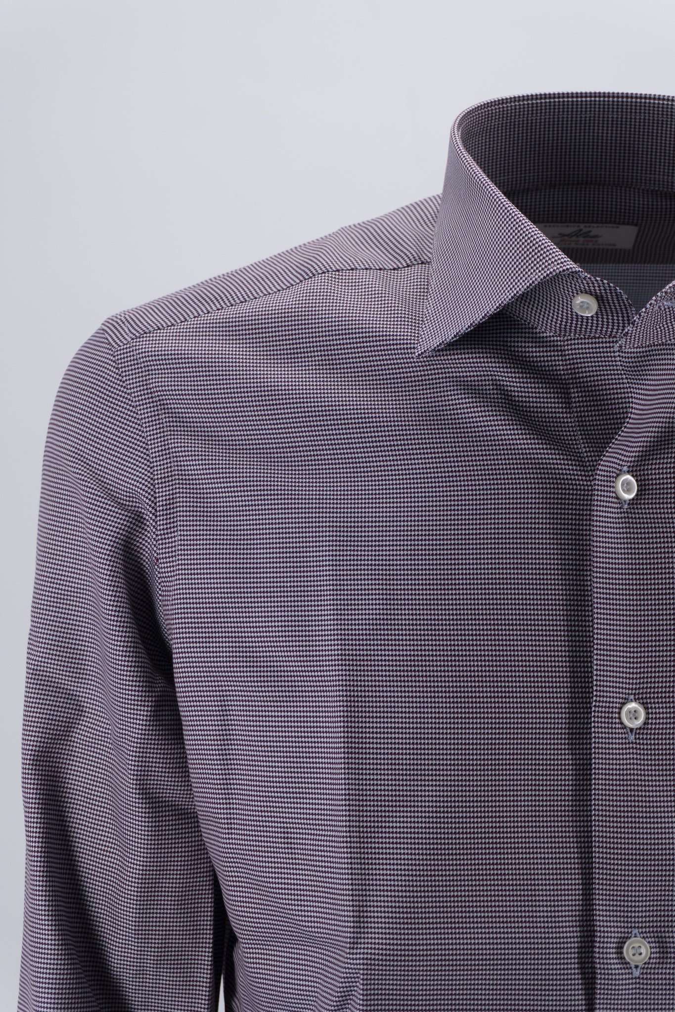 Camicia in Cotone Egiziano / Bordeaux - Ideal Moda