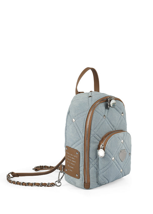 Zaino Vicky Mini Le Pandorine / Jeans - Ideal Moda