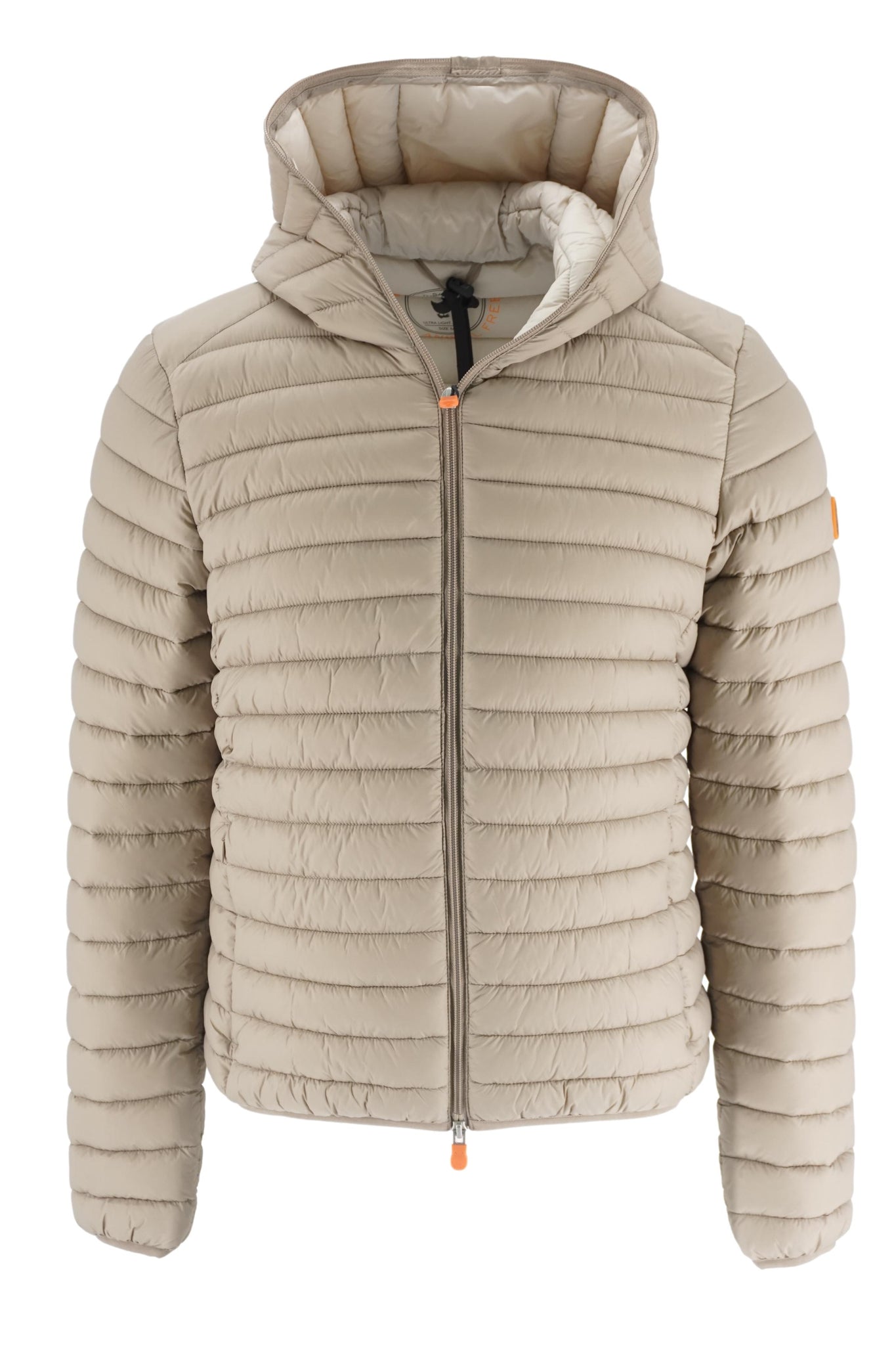 Save the Duck Giubbino Millie lungo in nylon laqué da bambina J45510G2