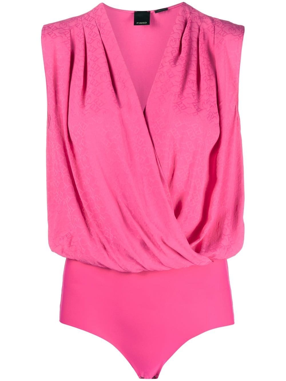 Body con Logo Pinko / Rosa - Ideal Moda
