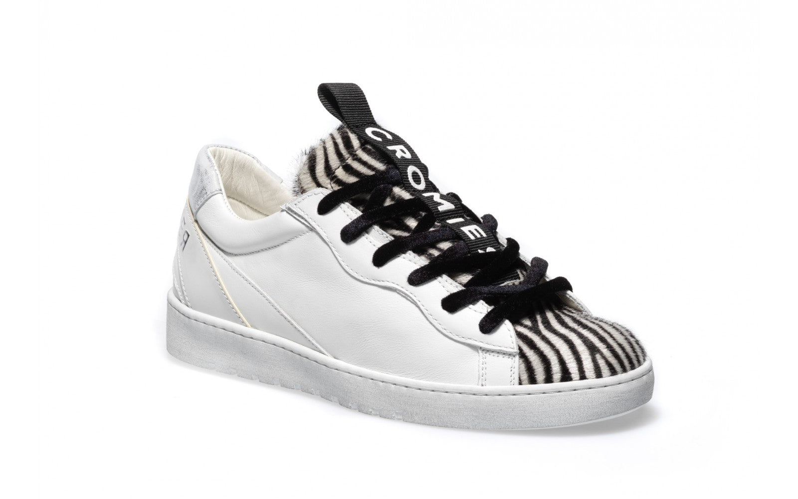 Sneaker Cromier in Pelle / Bianco - Ideal Moda