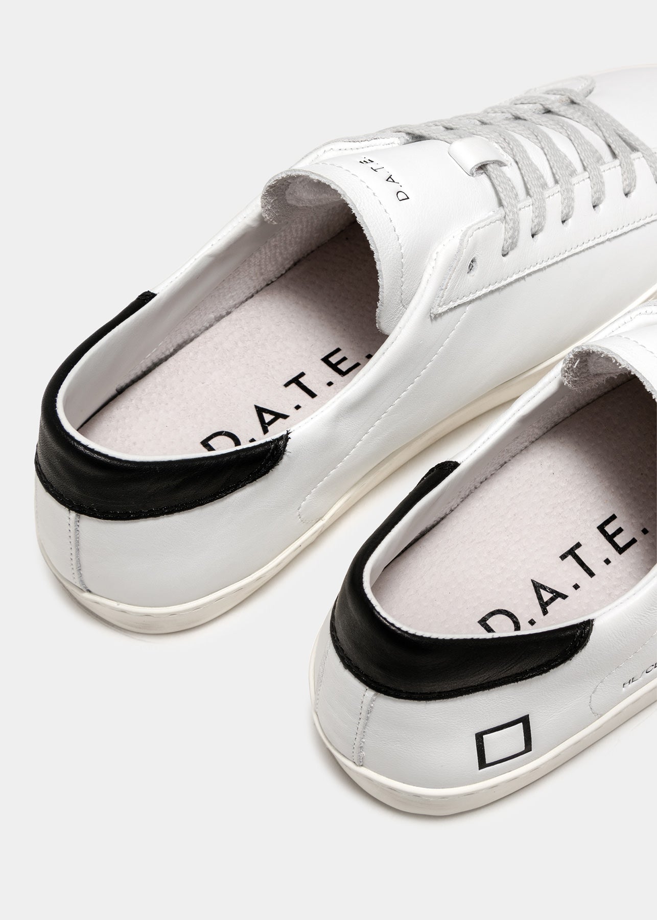Sneaker DATE Hill Low Calf / Bianco - Ideal Moda