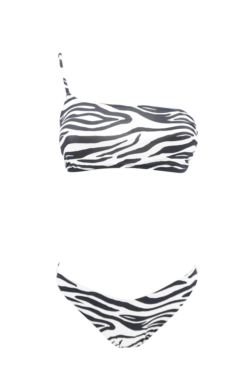 Bikini con Fascia / Nero - Ideal Moda