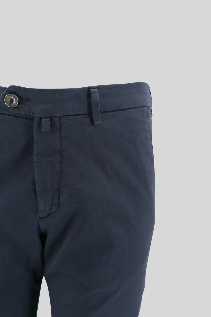 Pantalone Slim Fit / Blu - Ideal Moda
