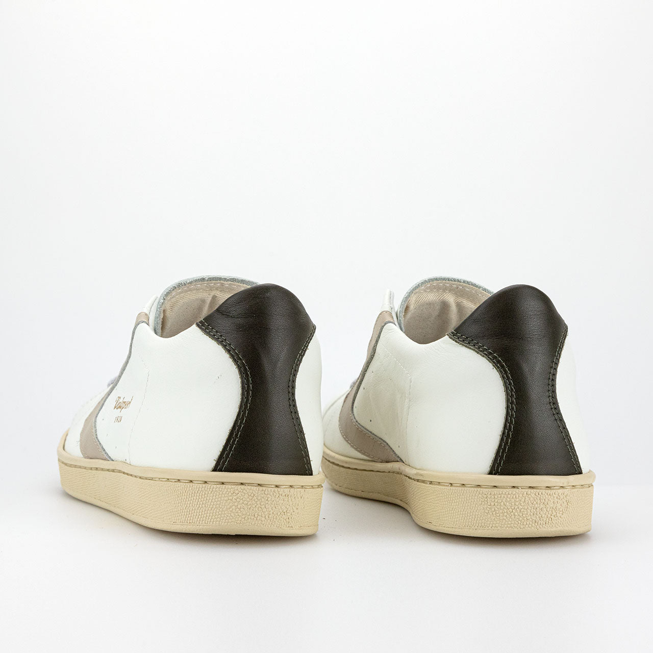 Sneaker in Pelle con Logo Valsport / Bianco - Ideal Moda