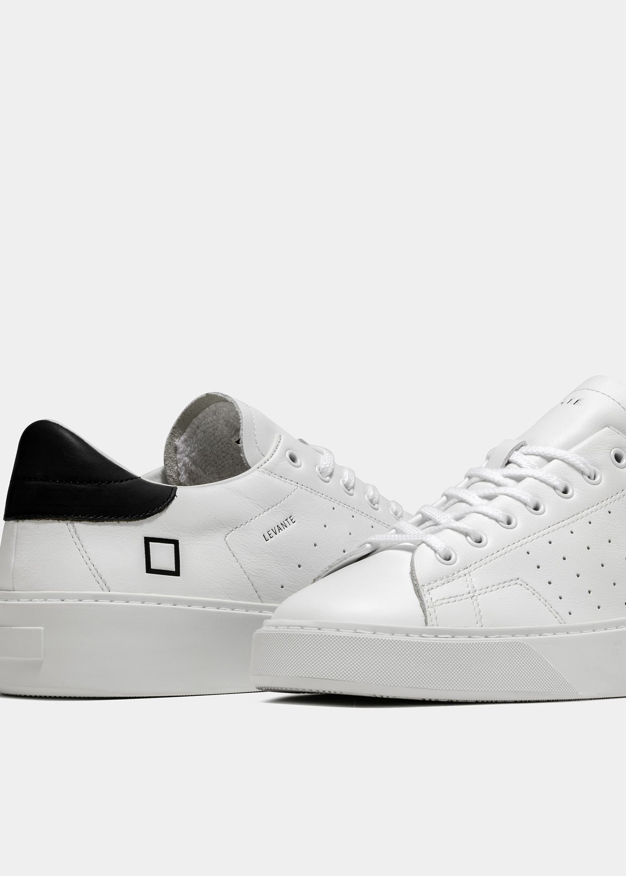 Sneaker DATE Levante Calf / Bianco - Ideal Moda