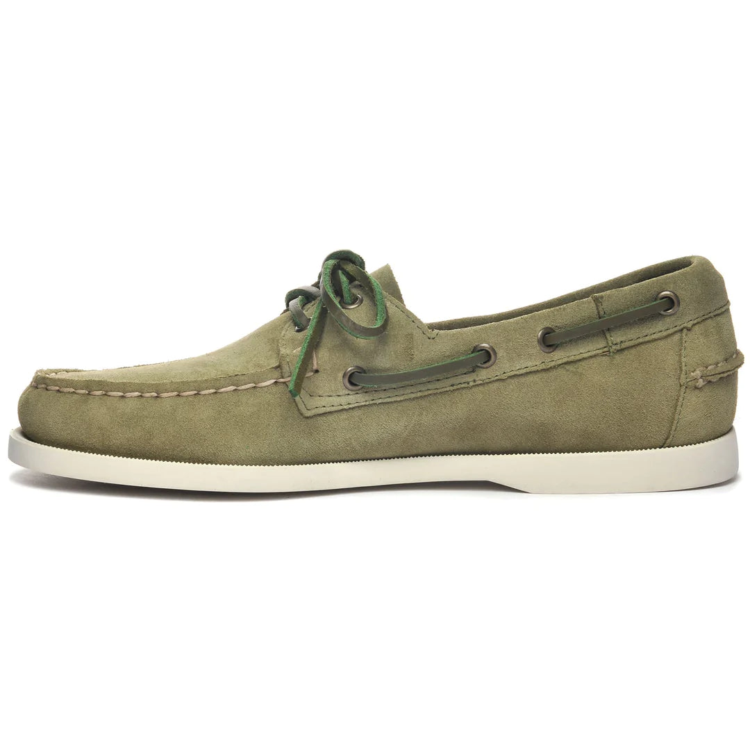 Mocassino Portland in Camoscio Sebago / Verde - Ideal Moda