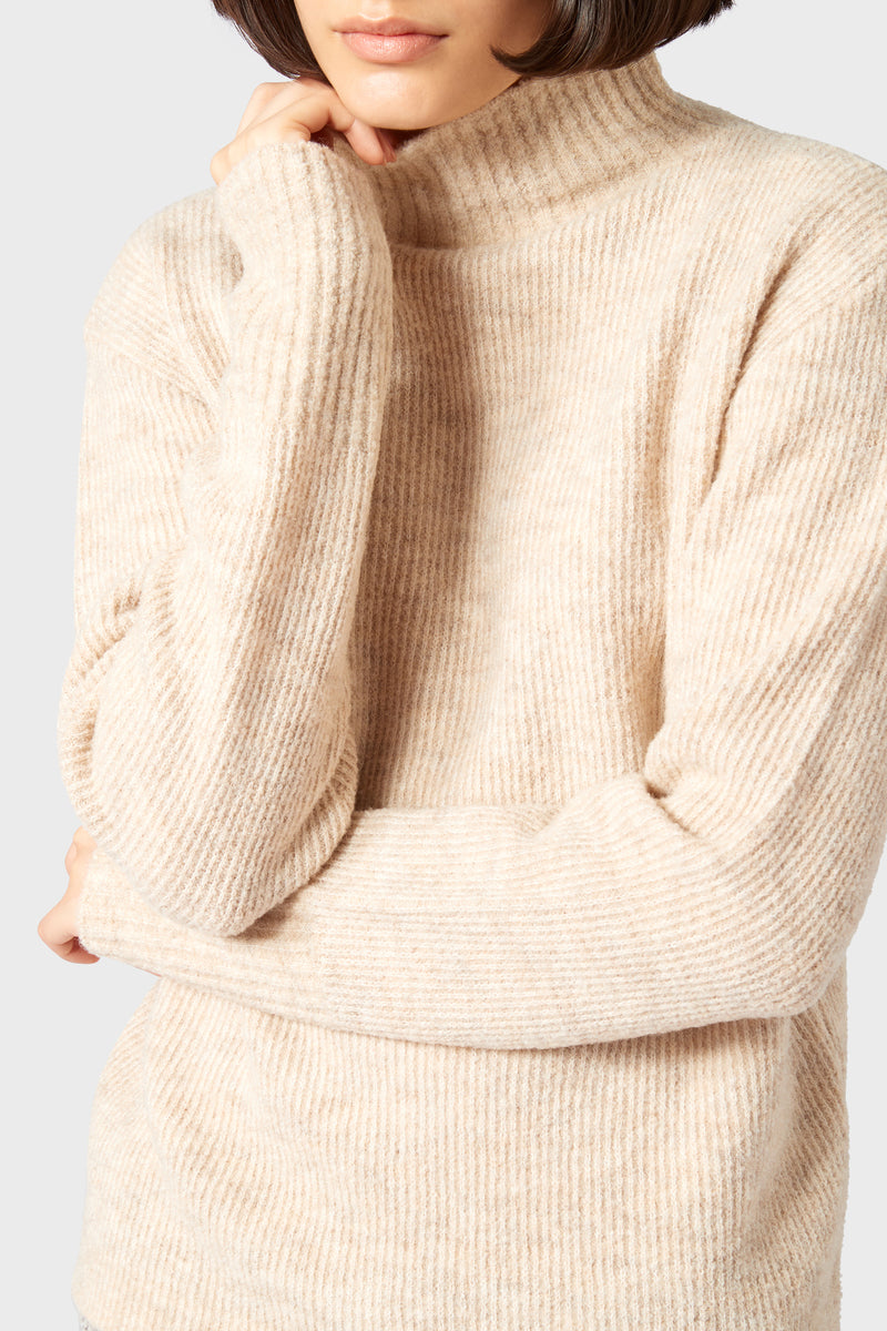 Maglia in Lana Liviana Conti / Beige - Ideal Moda