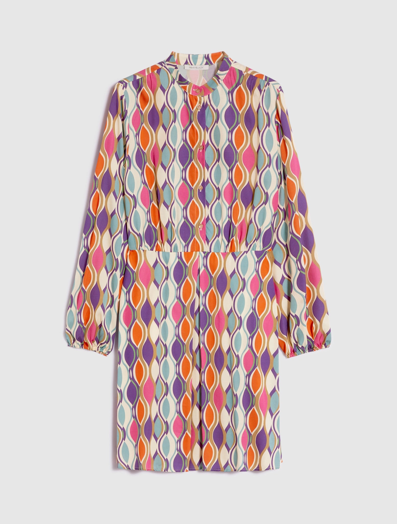 Abito a Fantasia PennyBlack / Multicolor - Ideal Moda